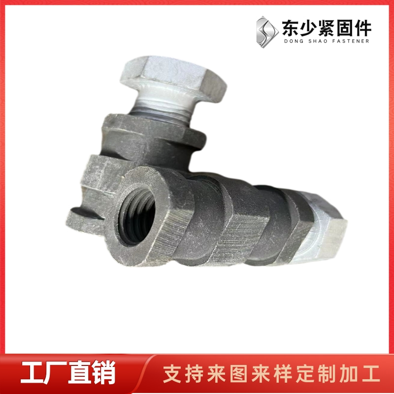鹤岗市電力工程項目螺栓钢结构大六角螺栓 - 方案